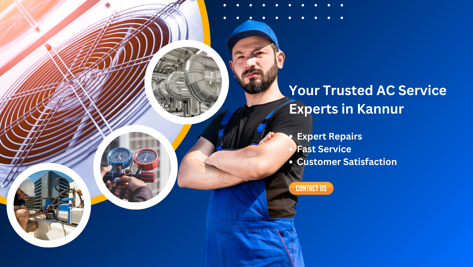 Blue And Yellow Hvac Facebook Corporate Cover (1)